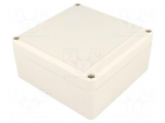 Enclosure: multipurpose | X: 120mm | Y: 122mm | Z: 57mm | EUROMAS II | ABS