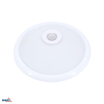 Plafoniera TAZAN Z CZUJ. PODCZER. 2X40W E27 IP20 sztkło+STAL+PLASTIK