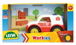 M&auml;nguala | PC | Konsoolid | Tarvikud // M&auml;nguasjad ja m&auml;ngud lastele // Workies ambulans 12 cm w pudełku