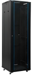 Network cabinet 19'' floor-standing 42U 600x800x2055mm (black, unassembled, IP20) A2-6842