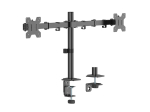 Equip 17"-32" Atriculating Dual Monitor Desk Mount