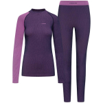 Bielizna damska VIKING Mounti Lady Set Merino fioletowa   XXL