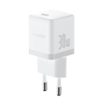 Baseus Palm tīkla lādētājs | 30W | PD | USB-C | balts