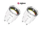 Viedā ZigBee ligzda NOUS A1Z (2gab) 15A ar enerģijas skaitītāju, TUYA / Smart Life