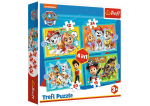 M&auml;nguala | PC | Konsoolid | Tarvikud // Harivad m&auml;nguasjad | Interaktiivsed | Loomingulised | Kunstilised // Puzzle - 4w1 (12, 15, 20, 24) - Wesoła ekipa Psiego Patrolu - Psi Patrol - Trefl 34346
