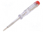 Voltage tester | insulated | slot | SL 3mm | Blade length: 60mm