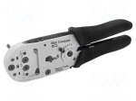 Tool: for crimping | non-insulated terminals | 20AWG&divide;10AWG | 198mm