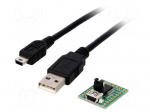 Dev.kit: Microchip | 8 GPIO lines | Comp: MCP2200