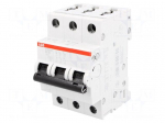 Circuit breaker | 400VAC | Inom: 16A | Poles: 3 | DIN | Charact: B | 10kA