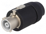 Connector: circular | screw terminal | male | powerCON 32 A | 8&divide;20mm
