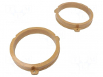 Spacer ring | MDF | 165mm | Fiat | impregnated,varnished