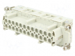 Connector: HDC | female | CSE | PIN: 24 | 24+PE | size 104.27 | 16A | 500V