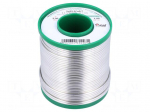 Soldering wire | Sn99,3Cu0,7 | 2mm | 1000g | lead free | Package: reel
