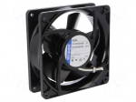 Fan: AC | axial | 115VAC | 119x119x38mm | 180m3/h | 51dBA | ball bearing