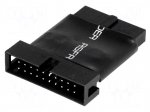Adapter | IDC20 | Interface: JTAG,SWD | 50x40mm
