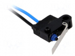 Microswitch SNAP ACTION | with lever | SPST-NO | 0.1A/125VAC | Pos: 2