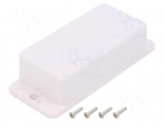 Enclosure: multipurpose | X: 45.6mm | Y: 90mm | Z: 27.5mm | TWF | ABS | IP40