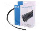 Heat shrink sleeve | glueless | 2: 1 | 9.5mm | L: 7m | black | polyolefine