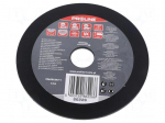Grinding wheel | &Oslash;: 125mm | flat,with rasp | wood | 22.23mm