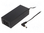 Power supply: switching | 12VDC | 5A | Out: 5,5/2,5 | 60W | 90&divide;264VAC