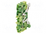 Splice terminal: rail | 2002 | 24A | 800V | for DIN rail mounting