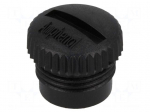 Protection cover | IP67 | plastic | female M12 connectors
