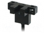 Sensor: photoelectric | Range: 5mm | NPN | DARK-ON,LIGHT-ON | 1m