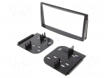 Radio frame | Kia | 2 DIN | black