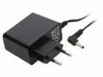 Power supply: switching | mains,plug-in | 5VDC | 2A | 10W | Out: 3,5/1,3