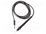 Test lead | 10A | probe tip,banana plug 4mm | Urated: 600V | Len: 1.2m