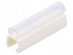 Markers | Marking: empty | 4&divide;5mm | PVC | white | -30&divide;60&deg;C | push-in