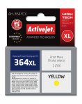 Activejet AH-364YCX Ink (replacement for HP 364XL CB325EE; Premium; 12 ml; yellow)