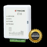 E16 ~ Trikdis Ethernet apsardzes komunikators (CLK/DATA) 3 I/O RS485