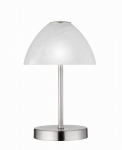 Trio Queen LED table lamp brushed steel gaismeklis R52021107 4017807369533