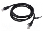 Patch cord | U/UTP | Cat: 6 | RJ45 plug,both sides | stranded | CCA | 8m
