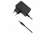 Power supply: switching | mains,plug-in | 5VDC | 3A | 15W