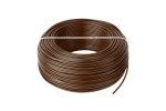 Elektrimaterjalid // Elektrikaablid // Przew&oacute;d LgY 1x0,75 H05V-K brązowy