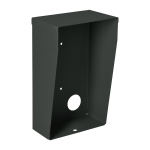 Uued tooted // Daszek ochronny do  domofon&oacute;w FOSSA, natynkowy, czarny