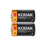 Patareid, akud, toiteplokid ja adapterid // AA, AAA ja muud suurused patareid, laadijad &ndash; saadaval tellimiseks // Baterie Kodak XTRALIFE Alkaline KD-2 LR20, 2 szt.