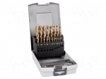 Drill set | for metal | high speed steel cobalt HSS-Co | 24pcs.