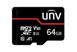 TF-64G-MT ~ 64GB UNV microSD atmiņas karte āra apstākļiem MLC/TLC C10/U3/V30/A1 95/70Mbps  -25&deg;C+85&deg;C