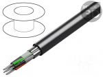 Wire | 3x2x24AWG | stranded | Cu | shielded,Al-PET foil | chrome | RS232
