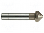 Countersink | high speed steel cobalt HSS-Co | &Oslash;: 10mm | plunger