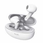 Wired headphones Trust  HEADSET EARPHONES YAVI BT ENC/WHITE 25173