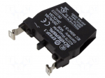 Contact block | 22mm | IP20 | Contacts: NO | -25&divide;80&deg;C