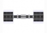 HMS Fitness CHD07 Fixed-weight dumbbell 7 kg 2 pc(s)