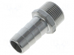 Threaded fitting | connector pipe | max.10bar | L: 58mm