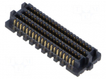 Connector: PCB to PCB | socket | male | PIN: 160 | SEAM | straight | 2.7A