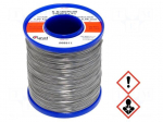 Tin | lead-based | Sn60Pb40 | 0.56mm | 1kg | reel | 190&deg;C | 2.5% | Flux: SW26