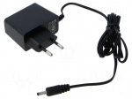 Power supply: switching | mains,plug-in | 12VDC | 1A | 12W | 84%